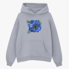 Толстовка худи оверсайз