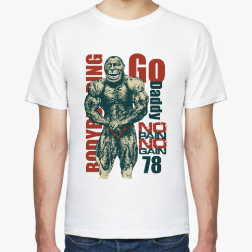 Футболка с принтом Bodybuilding
