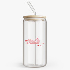 Банка с бамбуковой крышкой