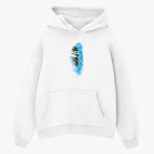 Толстовка худи оверсайз