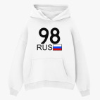 Толстовка худи оверсайз