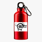 Металлическая бутылка 400 мл UV-DTF