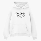 Толстовка худи оверсайз