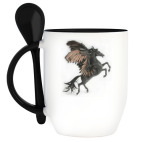 Кружка с ложкой