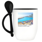 Кружка с ложкой