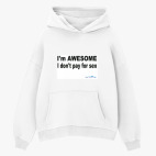 Толстовка худи оверсайз