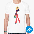 Мужская спортивная футболка