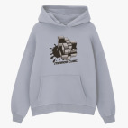 Толстовка худи оверсайз