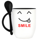 Кружка с ложкой