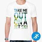 Мужская спортивная футболка