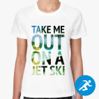 Женская спортивная футболка