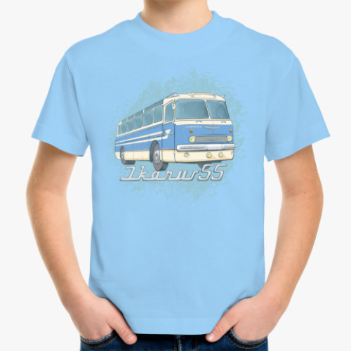 Детская футболка с принтом IKARUS 55