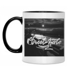 Кружка двухцветная