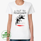 Женская футболка органик