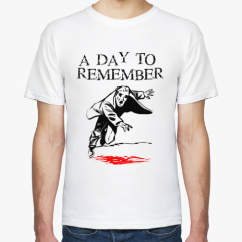 Футболка с принтом A Day To Remember