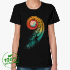 Женская футболка органик