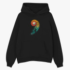 Толстовка худи оверсайз