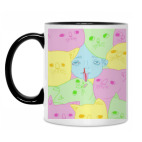 Кружка двухцветная