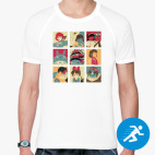 Мужская спортивная футболка