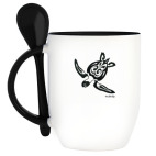 Кружка с ложкой