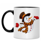 Кружка двухцветная