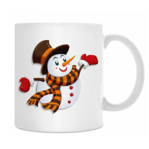 Кружка Снеговик