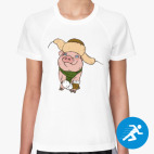 Женская спортивная футболка