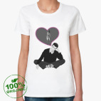 Женская футболка органик