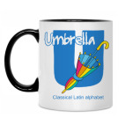 Кружка двухцветная