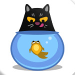 Кот и рыбка