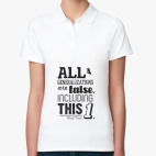 Женская рубашка поло