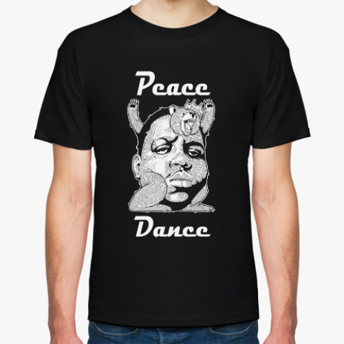 Футболка с принтом Peace dance