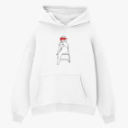 Толстовка худи оверсайз