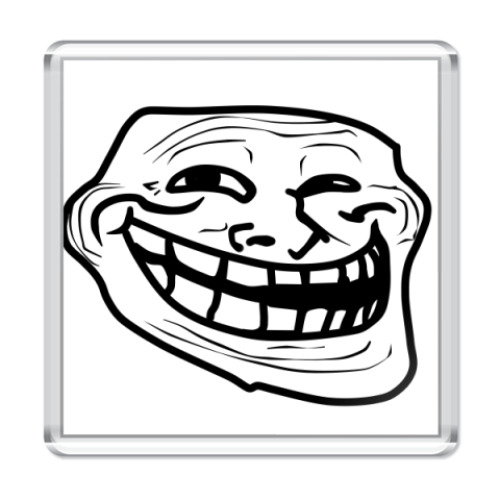 Магнит  trollface