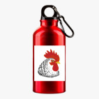 Металлическая бутылка 400 мл UV-DTF