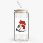 Банка с бамбуковой крышкой