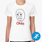 Женская спортивная футболка