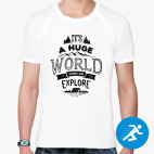 Мужская спортивная футболка