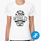 Женская спортивная футболка