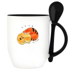 Кружка с ложкой