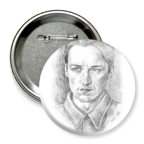 Значок 75мм James McAvoy