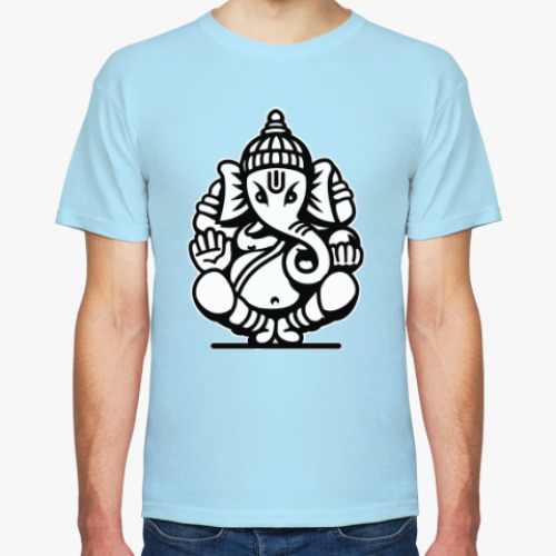Футболка с принтом Ганеша Ганапати
