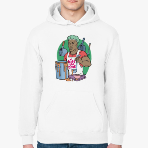 Толстовка худи с принтом Тайсон