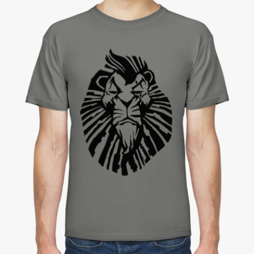 Футболка с принтом Важный лев