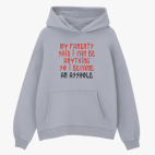 Толстовка худи оверсайз