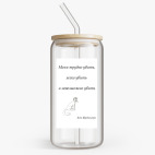 Банка с бамбуковой крышкой