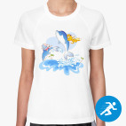 Женская спортивная футболка