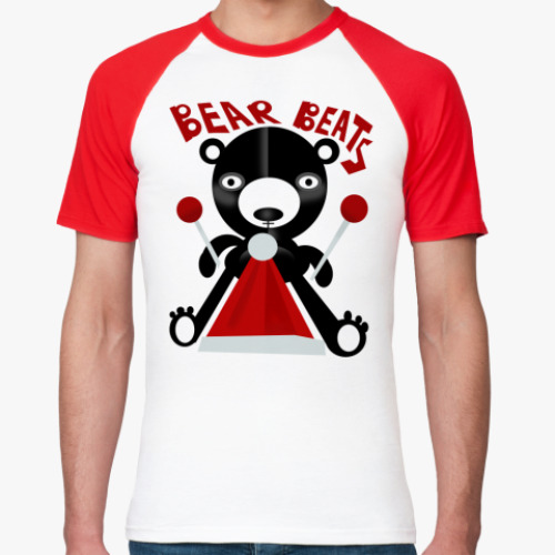Футболка реглан Bear Beats