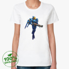 Женская футболка органик