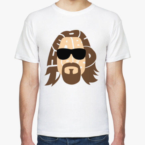 Футболка с принтом Чувак (Большой Лебовский)